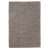 VINDEBÄK Rug, high pile, light beige, 160x230 cm