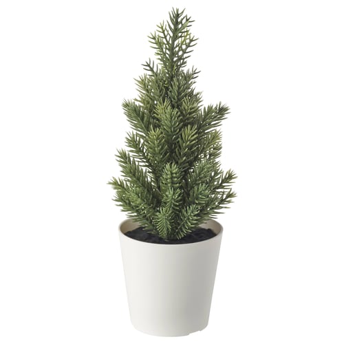 Vinter 2020 Artificial Potted Plant With Pot In Outdoor Christmas Tree Green Ikea