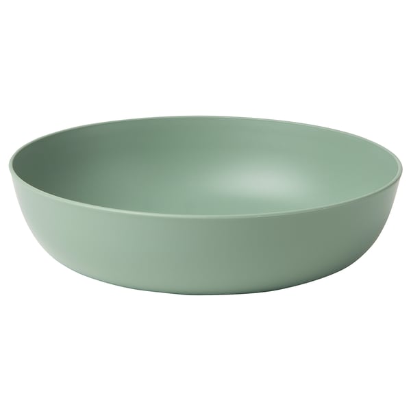 VITABBORRE Deep plate, green, 20 cm