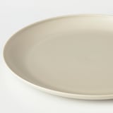 VITABBORRE Plate, beige, 26 cm