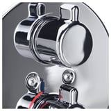 VOXNAN Bath/shwr set w thermostatic mixer, chrome-plated