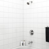 VOXNAN Bath/shwr set w thermostatic mixer, chrome-plated
