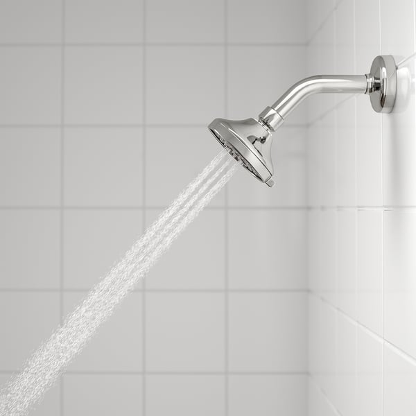 VOXNAN Bath/shwr set w thermostatic mixer, chrome-plated