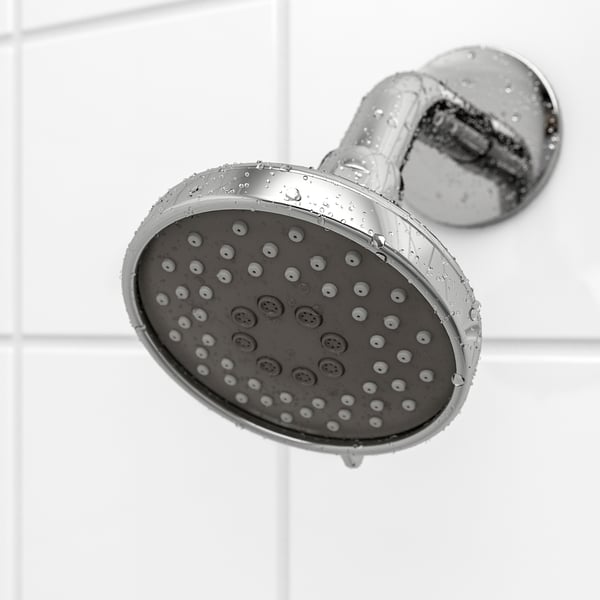 VOXNAN Bath/shwr set w thermostatic mixer, chrome-plated