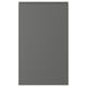 VOXTORP Door, dark grey, 46x76 cm