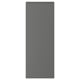 VOXTORP Door, dark grey, 38x102 cm