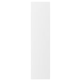 VOXTORP white kitchen cabinet, smooth matte finish, rectangular shape, integrated handles.