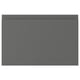 VOXTORP Drawer front, dark grey, 38x25 cm