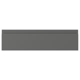 VOXTORP Drawer front, dark grey, 46x13 cm