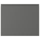 VOXTORP Drawer front, dark grey, 46x38 cm