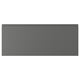 VOXTORP Drawer front, dark grey, 91x38 cm