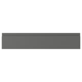 VOXTORP Drawer front, dark grey, 61x13 cm