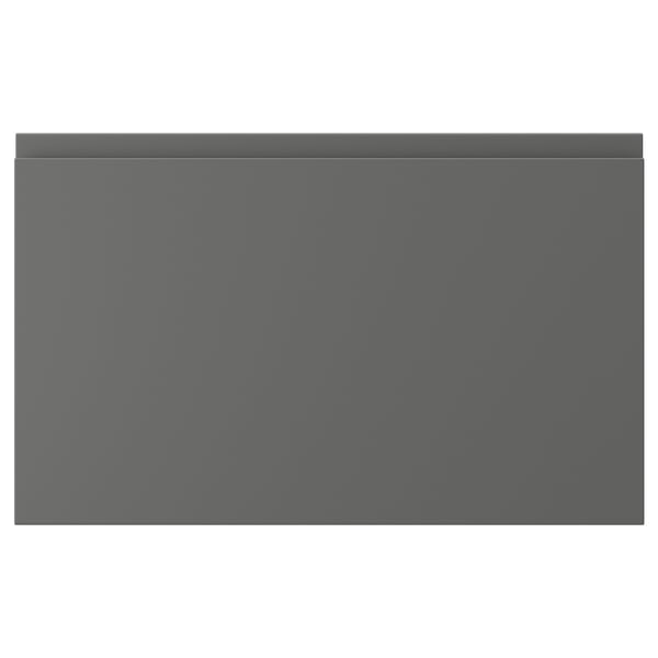 VOXTORP Drawer front, dark grey, 61x38 cm