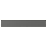 VOXTORP Drawer front, dark grey, 76x13 cm