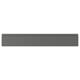 VOXTORP Drawer front, dark grey, 76x13 cm