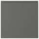 VOXTORP Drawer front, dark grey, 38x38 cm