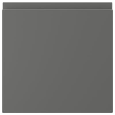 VOXTORP Drawer front, dark grey, 38x38 cm