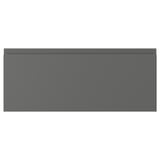 VOXTORP Drawer front, dark grey, 61x25 cm