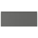 VOXTORP Drawer front, dark grey, 61x25 cm