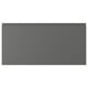 VOXTORP Drawer front, dark grey, 76x38 cm