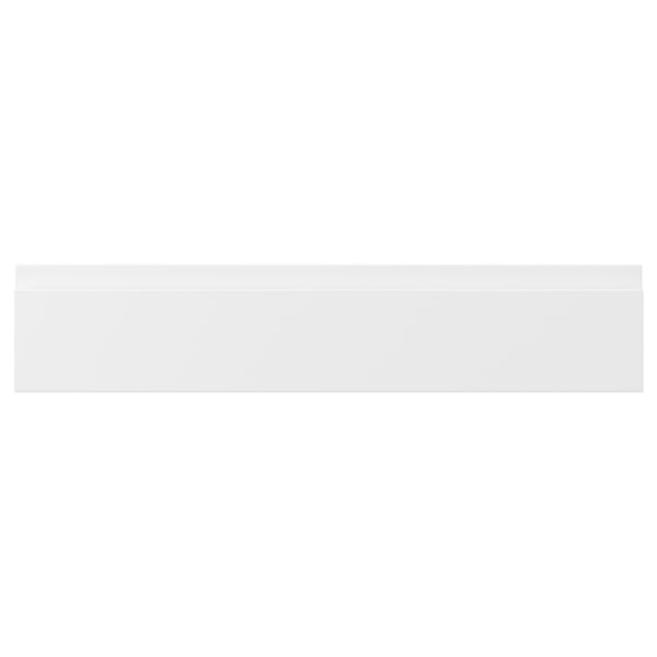 VOXTORP Drawer front, matt white, 61x13 cm