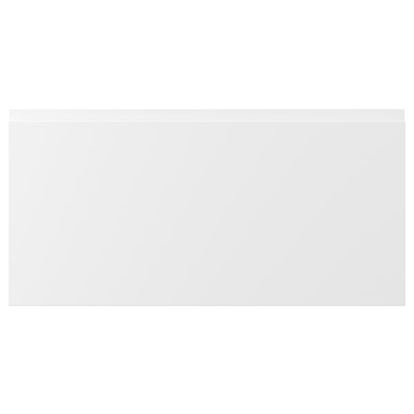 VOXTORP Drawer front, matt white, 76x38 cm