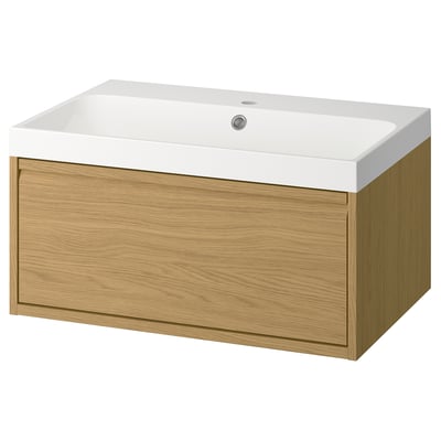 ÄNGSJÖN / BACKSJÖN Mueble de lavabo con cajón/lavabo