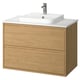 ÄNGSJÖN / BACKSJÖN Mueble de lavabo con cajones/lavabo
