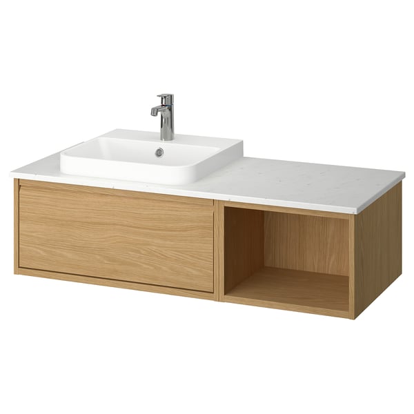 ÄNGSJÖN / BACKSJÖN Mueble de lavabo/lavabo