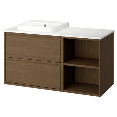 ÄNGSJÖN / BACKSJÖN Mueble de lavabo/lavabo