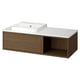 ÄNGSJÖN / BACKSJÖN Mueble de lavabo/lavabo