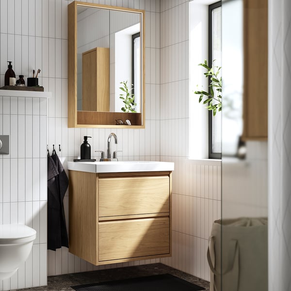 ÄNGSJÖN / ORRSJÖN Mueble+cajones/lavabo/grifo