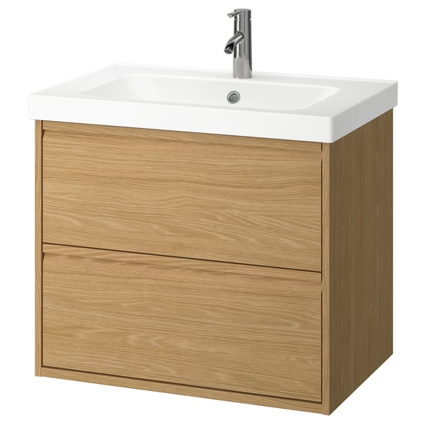 ÄNGSJÖN / ORRSJÖN Mueble de lavabo con cajones/lavabo