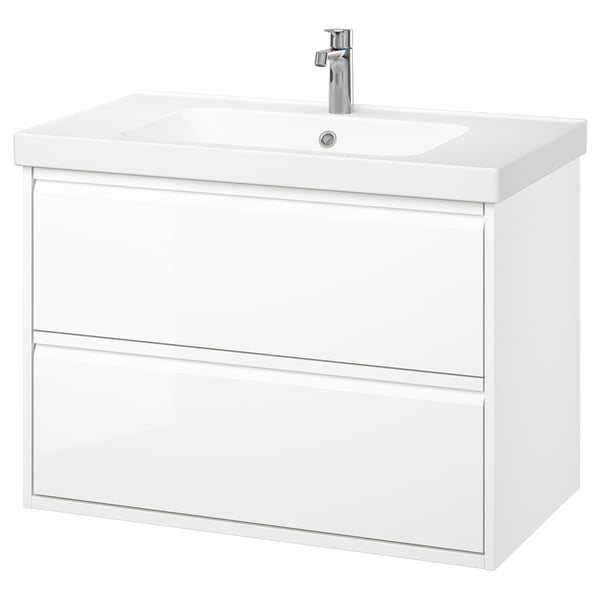 ÄNGSJÖN / ORRSJÖN Mueble de lavabo con cajones/lavabo