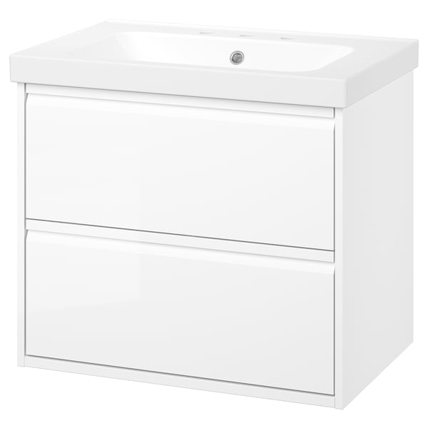 ÄNGSJÖN / ORRSJÖN Mueble de lavabo con cajones/lavabo