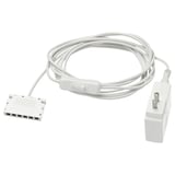ANSLUTA Transformador LED con cable, blanco, 19 W