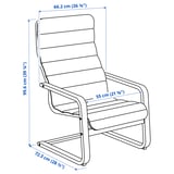 ÅRSUNDA Sillón, Knisa gris claro