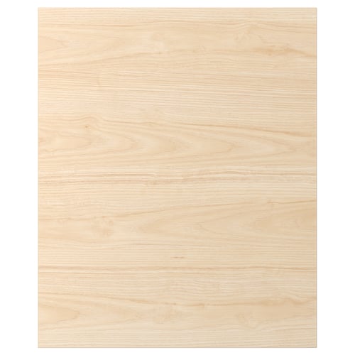 ASKERSUND Panel lateral, efecto fresno claro, 63x76 cm