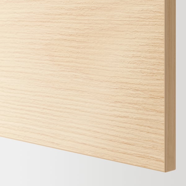 ASKERSUND Panel lateral, efecto fresno claro, 91x244 cm