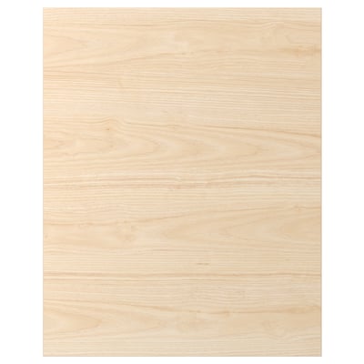 ASKERSUND Puerta, efecto fresno claro, 61x76 cm