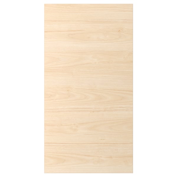 ASKERSUND Puerta, efecto fresno claro, 53x102 cm