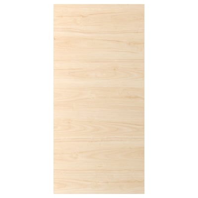 ASKERSUND Puerta, efecto fresno claro, 61x127 cm