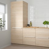 ASKERSUND Puerta, efecto fresno claro, 61x51 cm