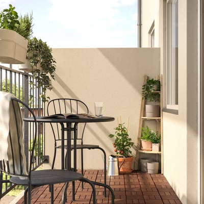 ASKHOLMEN Pedestal para plantas, acacia