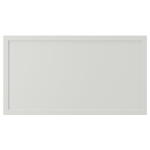 ASPUDDEN Frente de cajón, gris claro, 46x25 cm