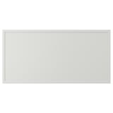 ASPUDDEN Frente de cajón, gris claro, 76x38 cm