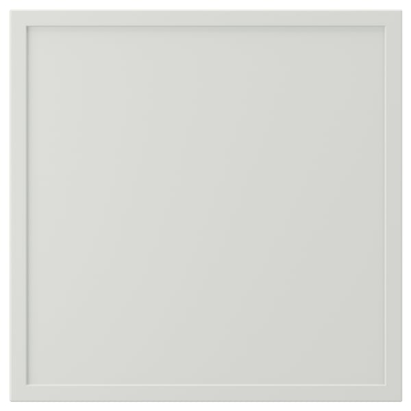ASPUDDEN Puerta, gris claro, 38x38 cm