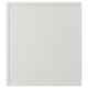 ASPUDDEN Puerta, gris claro, 46x51 cm