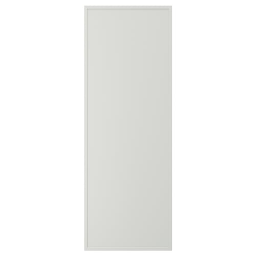ASPUDDEN Puerta, gris claro, 46x127 cm