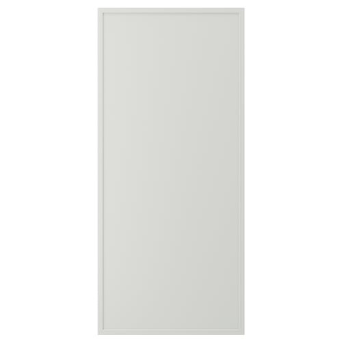 ASPUDDEN Puerta, gris claro, 46x102 cm